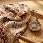 Sienna Bloom Pure Cotton Artisan Wall Hanging