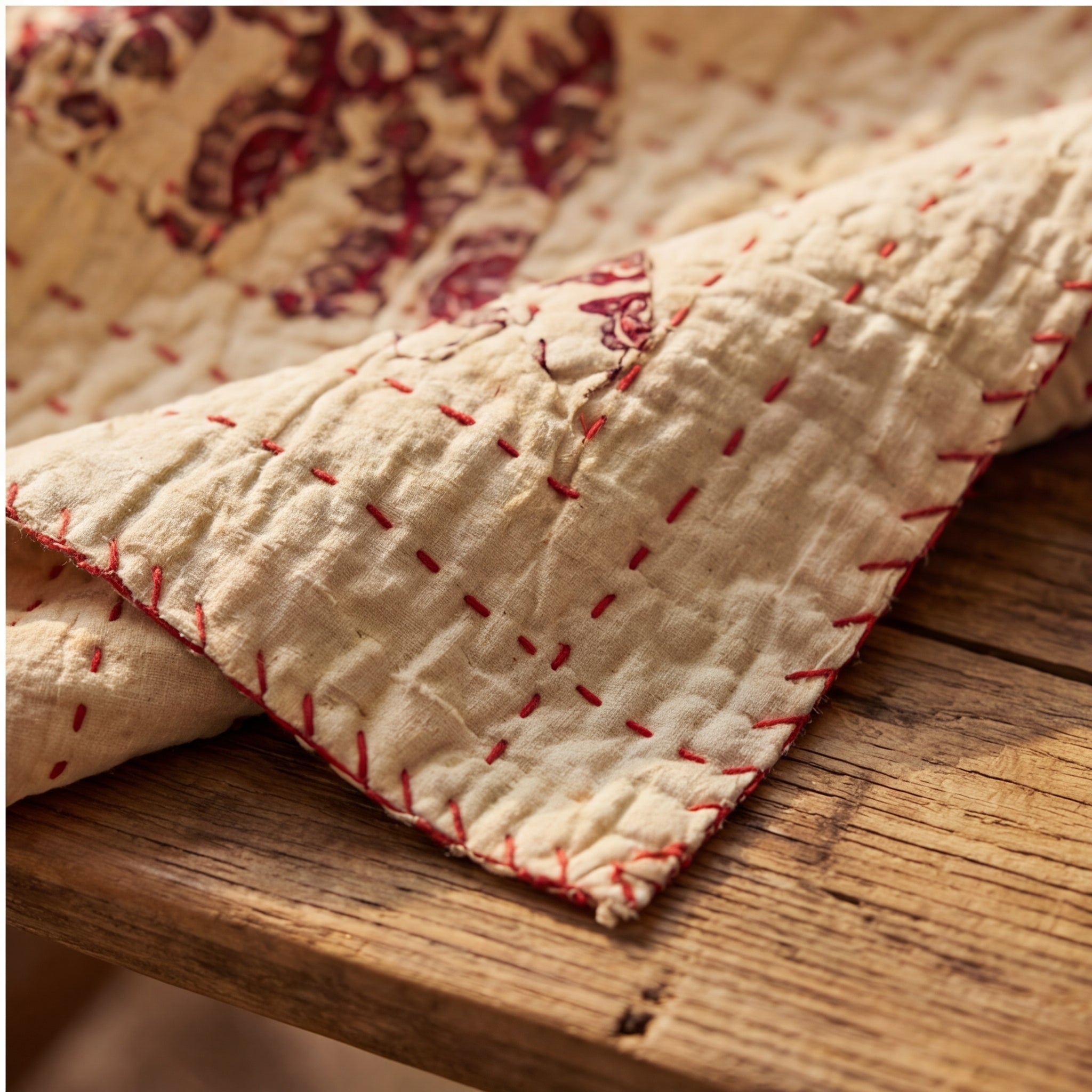 Sienna Bloom Pure Cotton Artisan Wall Hanging