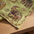 River Teal Pure Cotton Artisan Wall Hanging