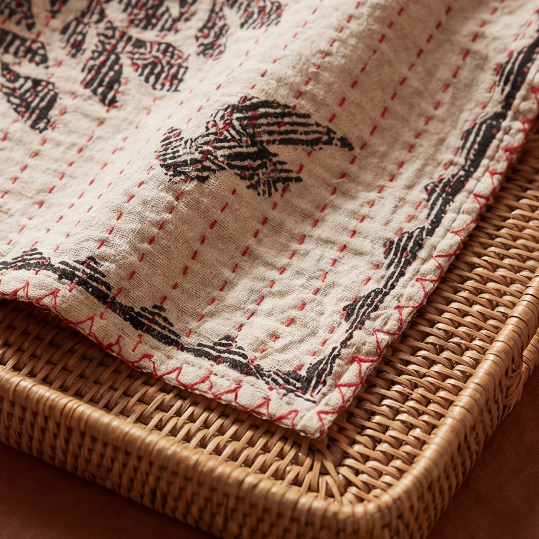 Big Olive Grove Pure Cotton Artisan Wall Hanging