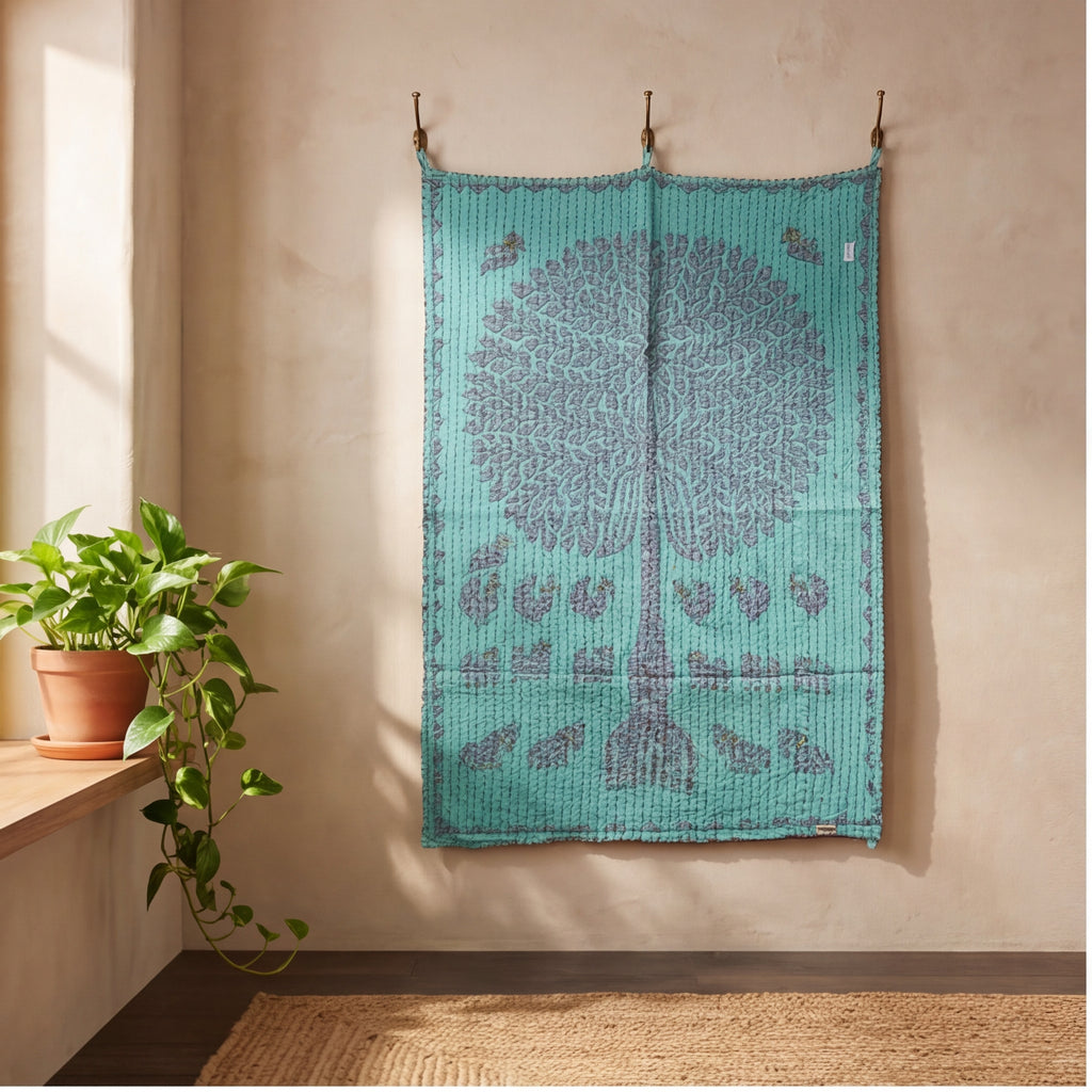 Big Terra Amber Pure Cotton Artisan Wall Hanging