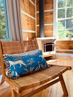 Blue Animals Cushion Cover