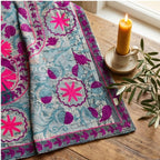 Vintage Suzani - Sienna Glow Luxury Kantha Throw