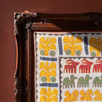 Dreamy Haze Appliqué Pure Cotton Wall Hanging