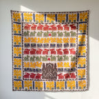 Dreamy Haze Appliqué Pure Cotton Wall Hanging
