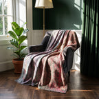 Hawthorn Vintage Bagru Kantha Throw — reverse side, Victorian heritage interior styling