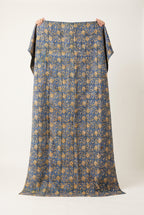 Saskatoon Vintage Handmade Bagru Block Print Kantha Throw