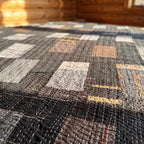 Vivid Indigo Handmade King Bedspread