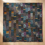 Azure Mist Handmade King Bedspread