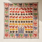 Lupine Appliqué Pure Cotton Wall Hanging