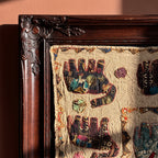 Camas Appliqué Pure Cotton Wall Hanging