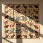 Camas Appliqué Pure Cotton Wall Hanging