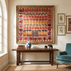 Mayapple Appliqué Pure Cotton Wall Hanging