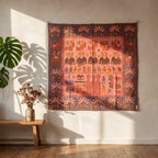 Hepatica Appliqué Pure Cotton Wall Hanging