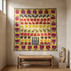 Wild Ginger Appliqué Pure Cotton Wall Hanging