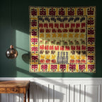 Wild Ginger Appliqué Pure Cotton Wall Hanging