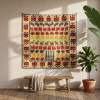 Wild Ginger Appliqué Pure Cotton Wall Hanging