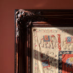 Yarrow Appliqué Pure Cotton Wall Hanging