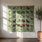 Whispering Stone Appliqué Pure Cotton Wall Hanging