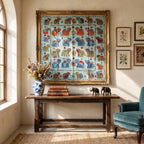 Hearth Stone Appliqué Pure Cotton Wall Hanging