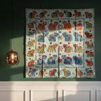 Hearth Stone Appliqué Pure Cotton Wall Hanging