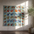 Hearth Stone Appliqué Pure Cotton Wall Hanging