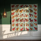Soft Fern Appliqué Pure Cotton Wall Hanging