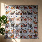 Nu Fern Appliqué Pure Cotton Wall Hanging