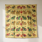 Tranquil Dawn Appliqué Pure Cotton Wall Hanging