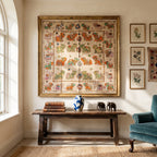 Hearth Indigo Appliqué Pure Cotton Wall Hanging