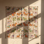 Hearth Indigo Appliqué Pure Cotton Wall Hanging
