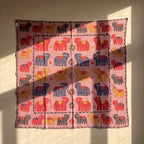 Rich Maple Appliqué Pure Cotton Wall Hanging