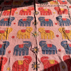 Rich Maple Appliqué Pure Cotton Wall Hanging