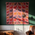 Rich Maple Appliqué Pure Cotton Wall Hanging