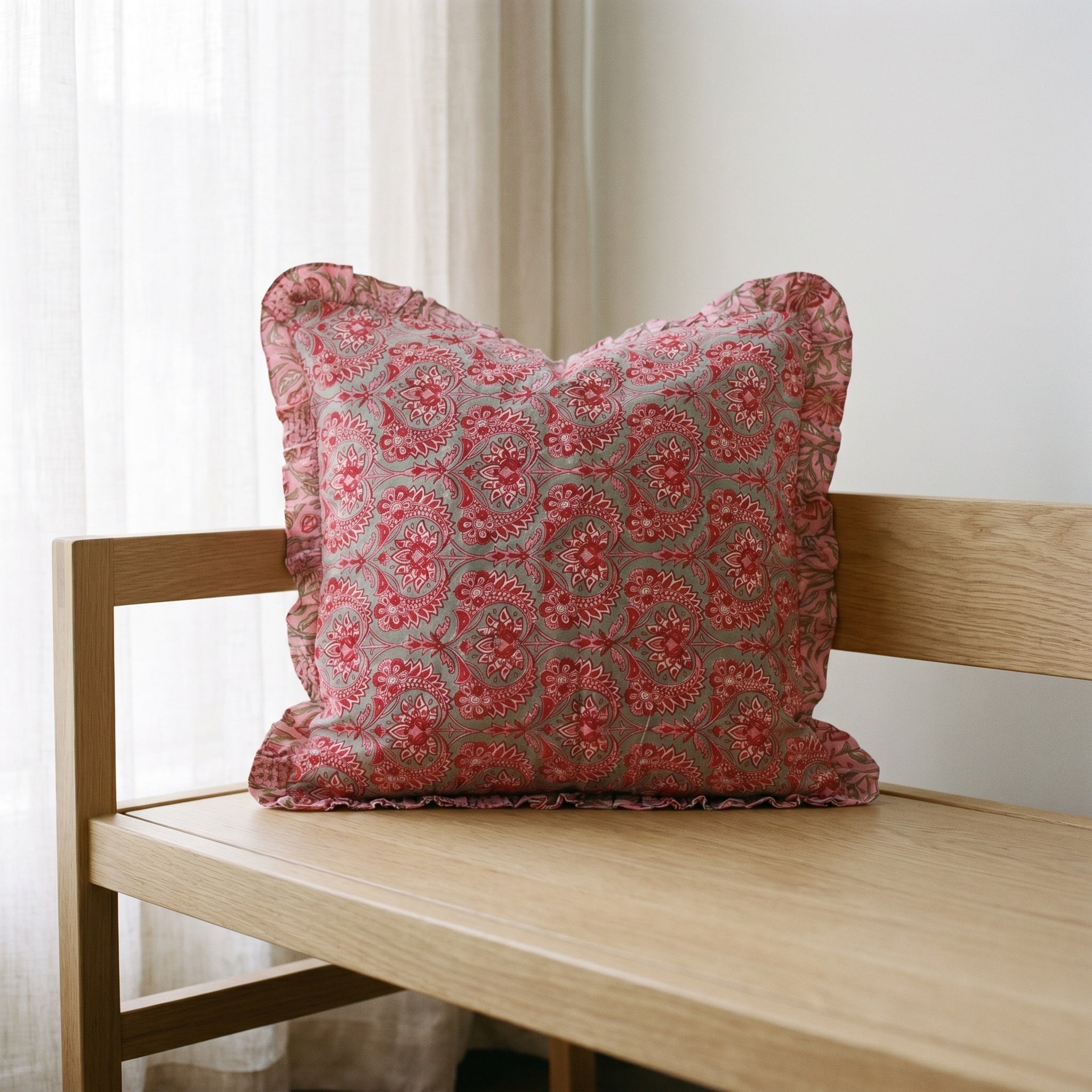 Amber Loom Cushion Cover