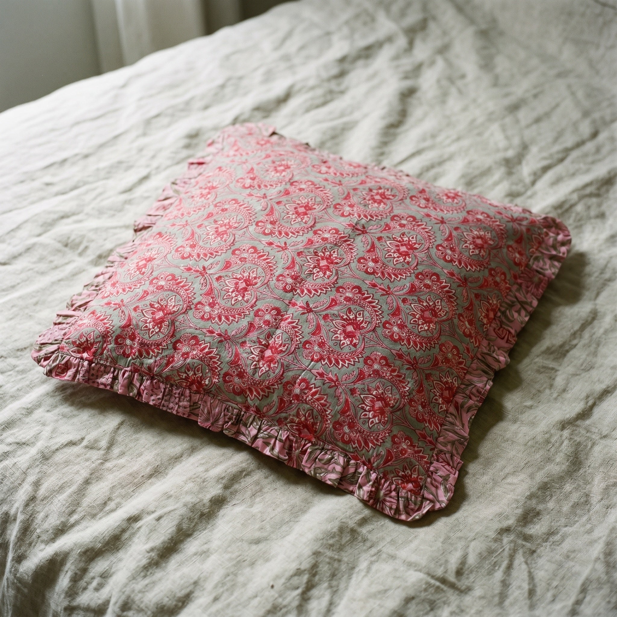 Amber Loom Cushion Cover