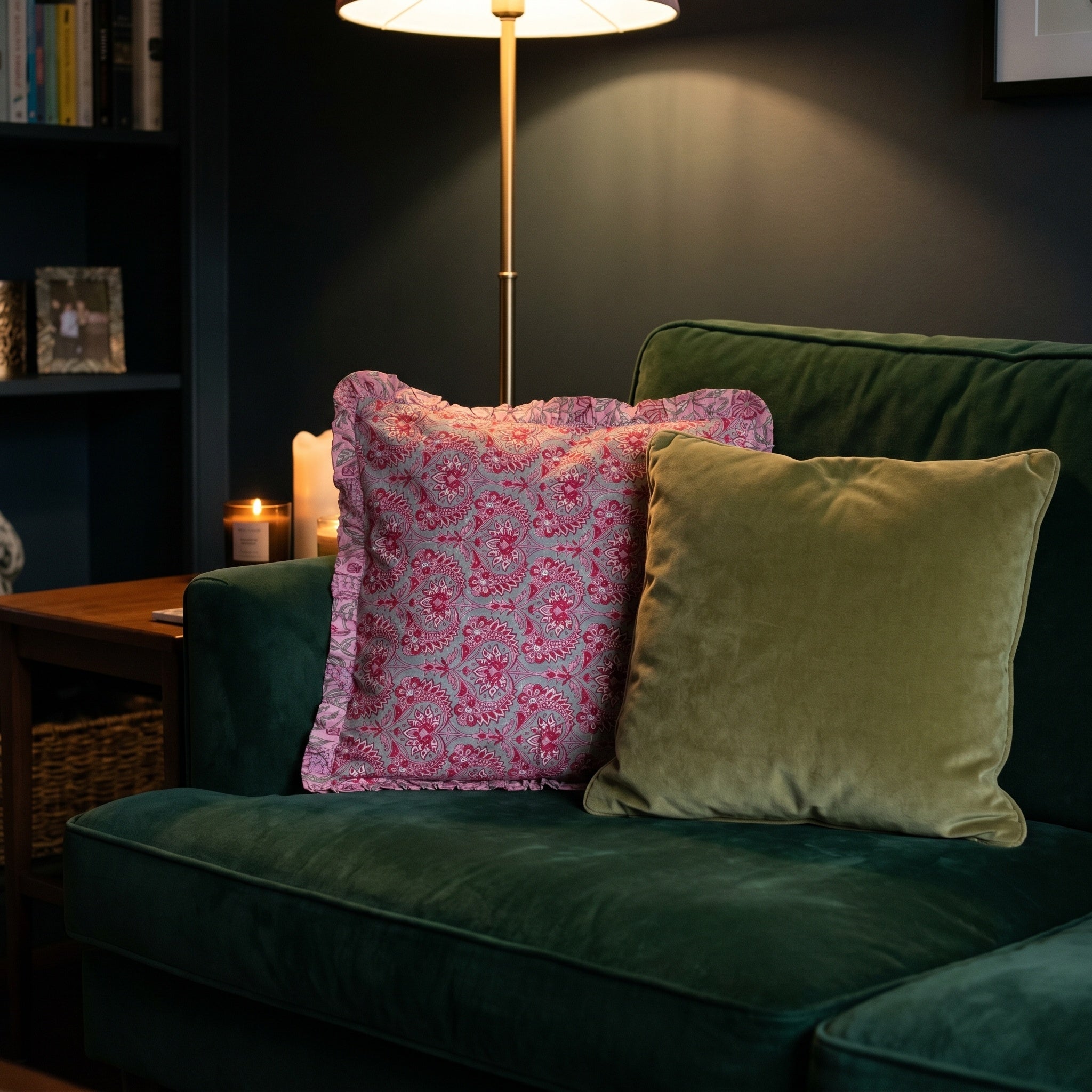 Amber Loom Cushion Cover