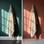 Whisper Glow Suzani weaved Throw