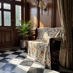 Whisper Glow Suzani weaved Throw