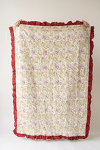 Morning Haze 100% Cotton Reversible Handmade Artisanal Baby Blanket