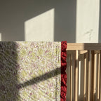 Morning Haze 100% Cotton Reversible Handmade Artisanal Baby Blanket