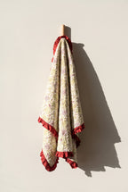 Morning Haze 100% Cotton Reversible Handmade Artisanal Baby Blanket
