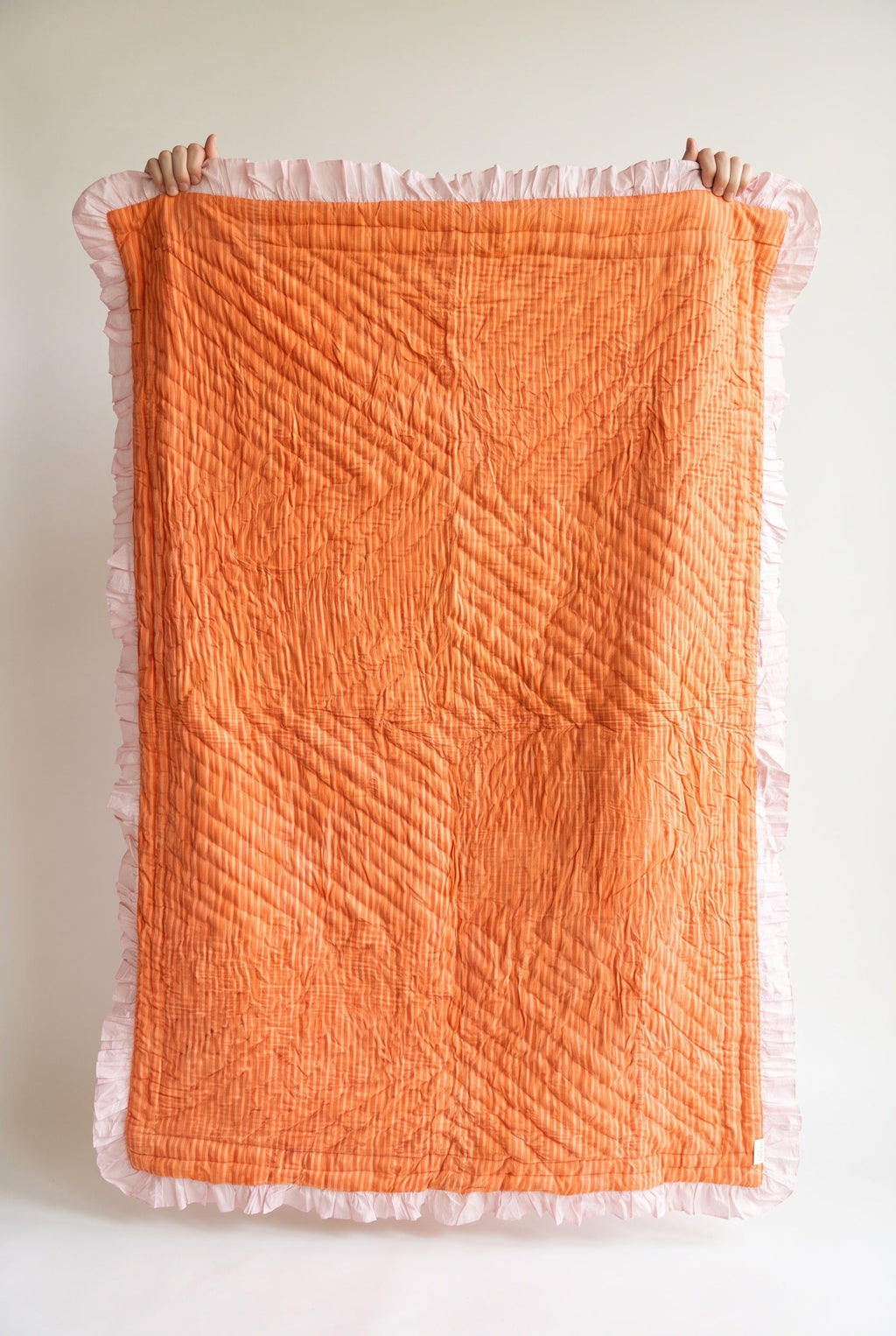 River Stone 100% Cotton Reversible Handmade Artisanal Baby Blanket