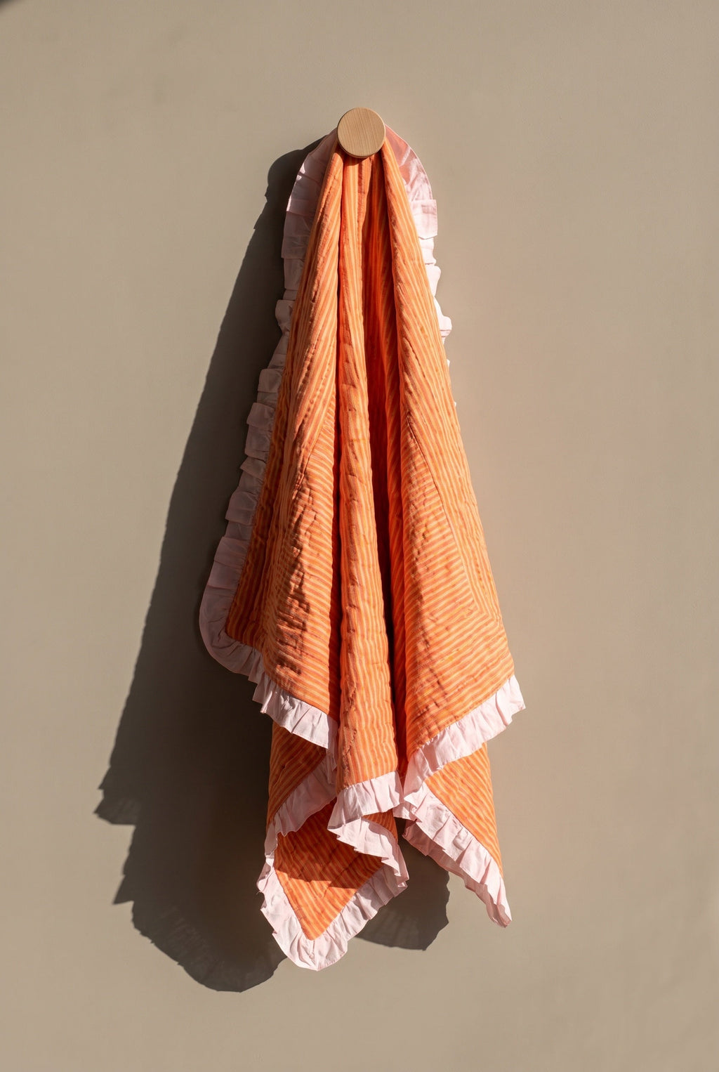 River Stone 100% Cotton Reversible Handmade Artisanal Baby Blanket