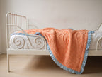 Forest Floor 100% Cotton Reversible Handmade Artisanal Baby Blanket