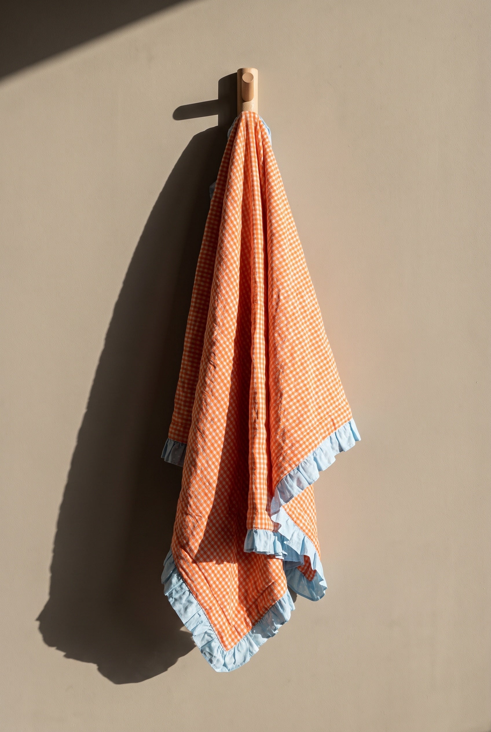 Forest Floor 100% Cotton Reversible Handmade Artisanal Baby Blanket