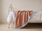 Forest Floor 100% Cotton Reversible Handmade Artisanal Baby Blanket