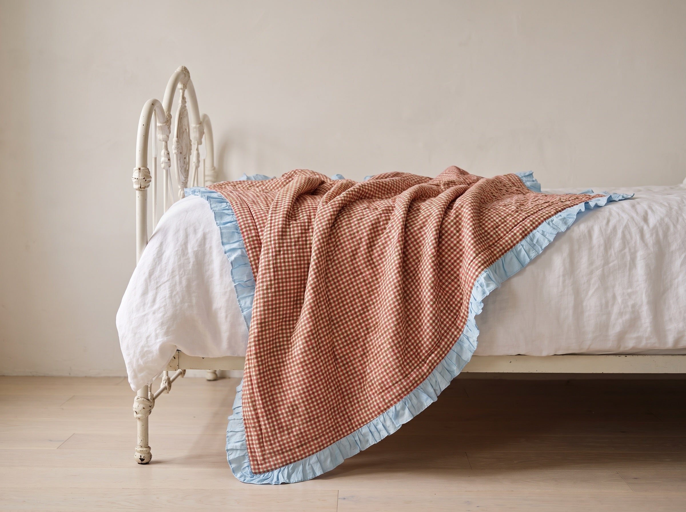 Forest Floor 100% Cotton Reversible Handmade Artisanal Baby Blanket