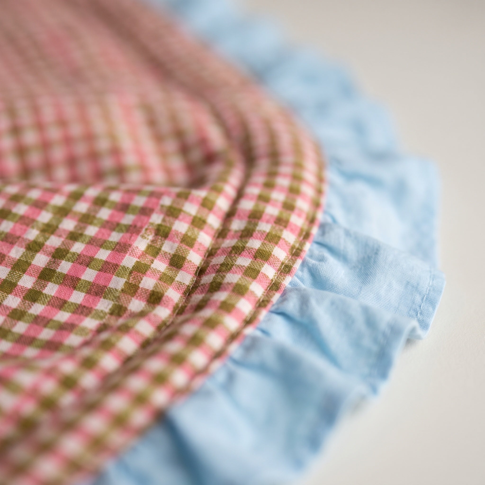 Forest Floor 100% Cotton Reversible Handmade Artisanal Baby Blanket