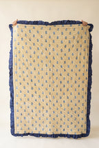 Maple Bloom 100% Cotton Reversible Handmade Artisanal Baby Blanket